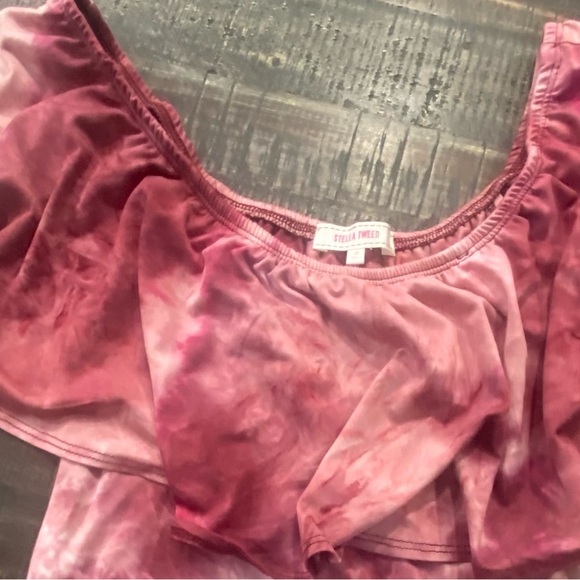 STELLA TWEED Tie Dye Body Suit Size M - Picture 3 of 11